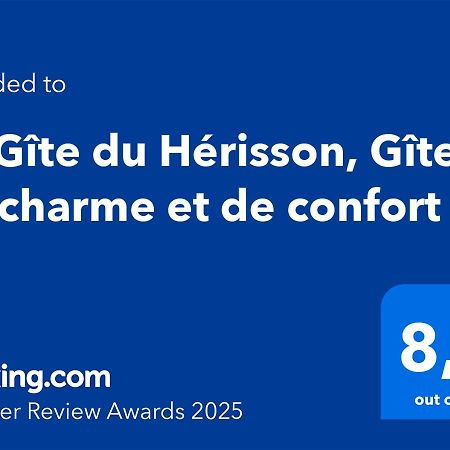 Le Gite Du Herisson, Gite De Charme Et De Confort Le Menoux Екстериор снимка